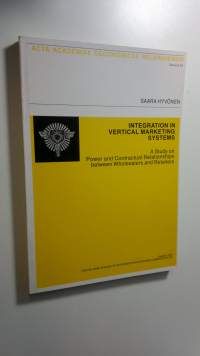 Integration in vertical marketing systems : a study on power and contractual relationships between wholesalers and retailers