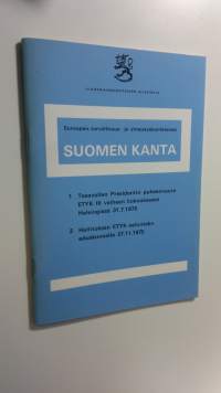 Euroopan turvallisuus- ja yhteistyökonferenssi : Suomen kanta