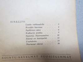 Sointu iskelmä nr 11 - Vuoden 1941 levyohjelmistoa