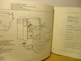 Mercedes-Benz type L-LK-LS 1621 - L-LK-LS 1921 - Chassis Spare Parts List Edition A