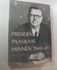 President Paasikivis minnen 2 (1940-41) : Mellankrigstiden - som sändebud i Moskva