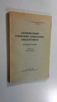 Pienoishuumorin vuosikymmen suomalaisessa kirjallisuudessa : humoristinen kirjallisuus Aleksis Kiven ja 1880-luvun realismin välisenä aikana : kirjallinen tutkimus