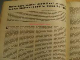 Suomen Kuvalehti 1960 nr 12,  Maaliskuu 1960 ajankuvaa.  ( 19.3.1960) Kannessa Aeron ensimmäinen suihkukone, josta myös artikkeli kuvineen lehdessä. Artikkelissa