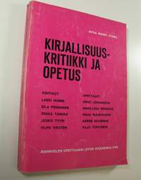 Kirjallisuuskritiikki ja opetus