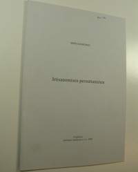 Irtisanomisen peruuttaminen, eripainos Lakimies-lehdestä n:o 2, 1998 (tekijän omiste)