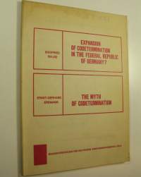 Expansion of codetermination in the federal republic of Germany? ; The myth of codetermination