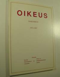 Oikeus : hakemisto 1972-1997