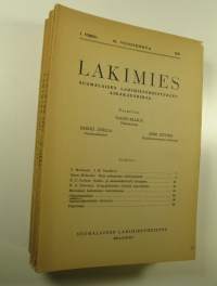 Lakimies, 55. vuosikerta (1957), numerot 1-8 (numerot 4 ja 5 sekä 7 ja 8 samassa vihossa) : suomalaisen lakimiesyhdistyksen aikakauskirja