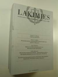 Lakimies, 103. vuosikerta (2005), numerot 1-8 (numerot 7 ja 8 samassa niteessä) : suomalaisen lakimiesyhdistyksen aikakauskirja