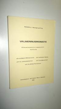 Valmennusmoniste oikeustieteellisiin tiedekuntiin pyrkiville 1984