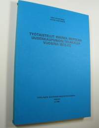 Työtaistelut Rauma-Repolan Uudenkaupungin telakalla vuosina 1972-1982