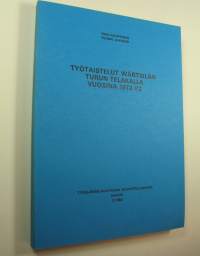 Työtaistelut Wärtsilän Turun telakalla vuosina 1972-82