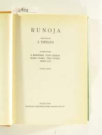 Runoja, kirjoittanut Z. Topelius