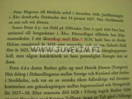 Släkten Plagman-Ehrnrooth Ättlingar födda på 1500- och 1600-talet