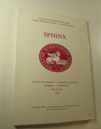 Sphinx Årsbok - Vuosikirja 1992