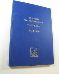 Upseerien ampumayhdistyksen vuosikirja 1974-1975