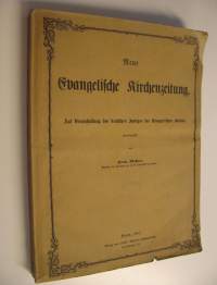 Neue Evangelische Kirchenzeitung 1867 : Auf Veranstaltung des deutschen Zweiges des Evangelischen Bundes