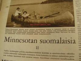 Suomen Kuvalehti 1955 nr 4, Minnesotan suomalaisia osa II, kun Suomen jääkärit lähtivät