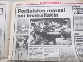 Ilta-Sanomat 1980 nr 171, 28.7.1980 - Moskova Olympia-numero, Kansikuvissa Kaarlo Maaninka &amp; Pertti Karppinen, runsas sisältö olympiakisojen edellisestä päivästä