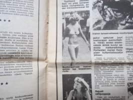 Ilta-Sanomat 1980 nr 171, 28.7.1980 - Moskova Olympia-numero, Kansikuvissa Kaarlo Maaninka &amp; Pertti Karppinen, runsas sisältö olympiakisojen edellisestä päivästä