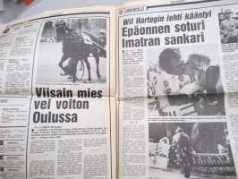 Ilta-Sanomat 1980 nr 171, 28.7.1980 - Moskova Olympia-numero, Kansikuvissa Kaarlo Maaninka &amp; Pertti Karppinen, runsas sisältö olympiakisojen edellisestä päivästä