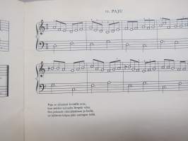 Piano-Aapinen - askarteluvihko nuottien oppimiseksi väriasteikon avulla