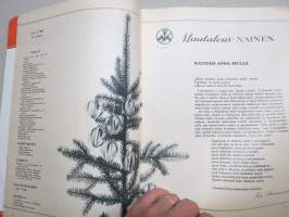 Maatalousnainen 1969 nr 12 Joulunumero, Maatilojen luonnonsuojelu, Perniön nukke ja Yliskylän emännän korut, Katajasta kaunista, Euran Maatalousnaiset 40 vuotta, ym.