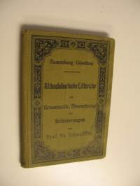 Althochdeutsche Litteratur