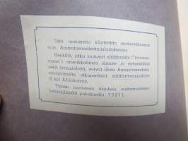 Kytkinkaavakokoelma - Ammattikasvatushallitus koulutusmoniste noin v. 1945 -amerikkalaisvalmisteisten autojen sähkölaiteopetuskaavoja noin vuoteen 1942 asti