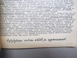 Kytkinkaavakokoelma - Ammattikasvatushallitus koulutusmoniste noin v. 1945 -amerikkalaisvalmisteisten autojen sähkölaiteopetuskaavoja noin vuoteen 1942 asti