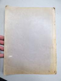 Kytkinkaavakokoelma - Ammattikasvatushallitus koulutusmoniste noin v. 1945 -amerikkalaisvalmisteisten autojen sähkölaiteopetuskaavoja noin vuoteen 1942 asti