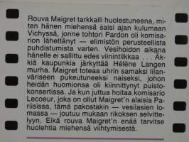 Maigret Vichyssä