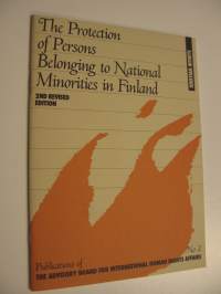 The protection of persons belonging to national minorities in Finland (UUSI)