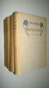 Kootut teokset 1-4 ; Runoelmia : 1868-1885 ; Runoelmia 1886-1906 ; Näytelmät ; Kertomuksia ja kirjoitelmia