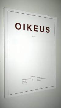 Oikeus 2012 nro 3