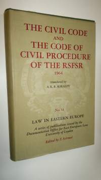 The Civil code and the code of civil procedure of te RSFSR 1964 - Law in eastern Europe