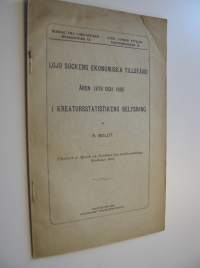 Lojo sockens ekonomiska tillstånd åren 1876 och 1895 i kreatursstatistikens belysning