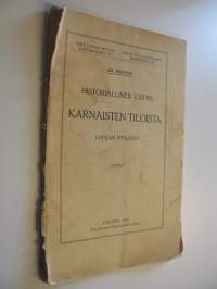 Historiallinen esitys Karnaisten tiloista Lohjan pitäjässä