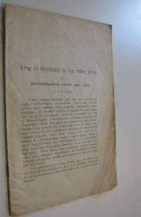 Bidrag till kännedomen om Lojo sockens klimat I : Snöförhållandena vintern 1901-1902 (&amp; Lumisuhteet Lohjalla talvena 1901-1902 referaatti)