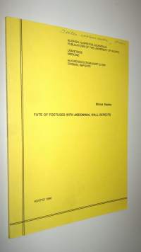 Fate of foetuses with abdominal wall defects