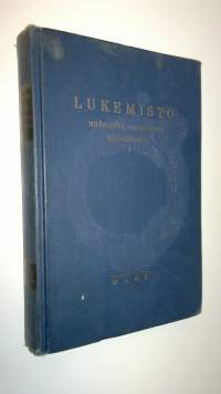 Lukemisto uudempaa suomalaista kirjallisuutta : 1