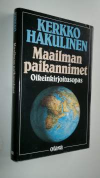 Maailman paikannimet : oikeinkirjoitusopas