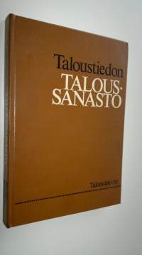 Taloustiedon taloussanasto