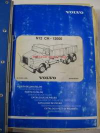 Volvo N12 -varaosaluettelo