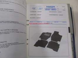 Volvo 340, 360 -alkuperäistarvikkeiden luettelo