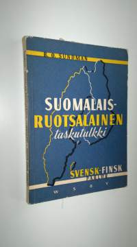 Suomalais-ruotsalainen taskutulkki sekä systemaattinen puhekielen sanasto = Svensk-finsk parlör med systematisk ordförteckning
