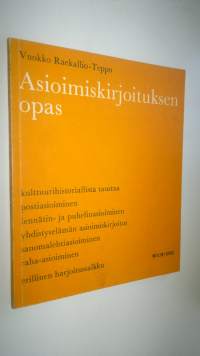 Asioimiskirjoituksen opas