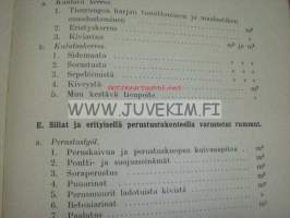 Tietyöt Maa- ja tierakennuksen oppikirja (1934)