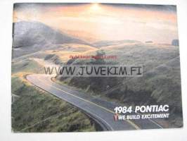 Pontiac 1984 -myyntiesite