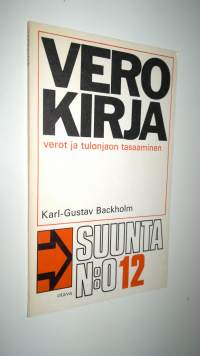 Verokirja : Verot ja tulonjaon tasaaminen